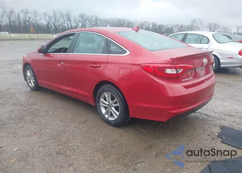 2017 Hyundai Sonata Se z USA, uszkodzony, nr VIN 5NPE24AF0HH556432